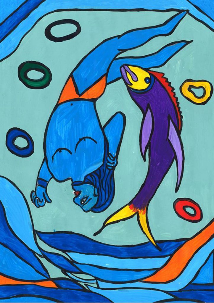 Akvaplej (Acquaplay) od Gringa Kardije e Želeja da Rosinja (Gringo Cardia e Geléia da Rocinha) donosi motive u vezi sa morem